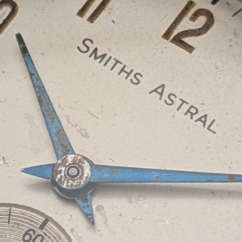 1970s British vintage Smith watch, SMITH ASTRAL, 15 jewels, mechanical, in good working order