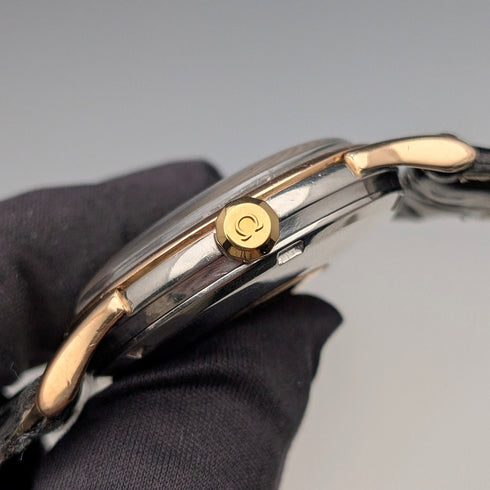 1966 Omega Constellation Men's Automatic Watch Cal561 Black Dial Serviced