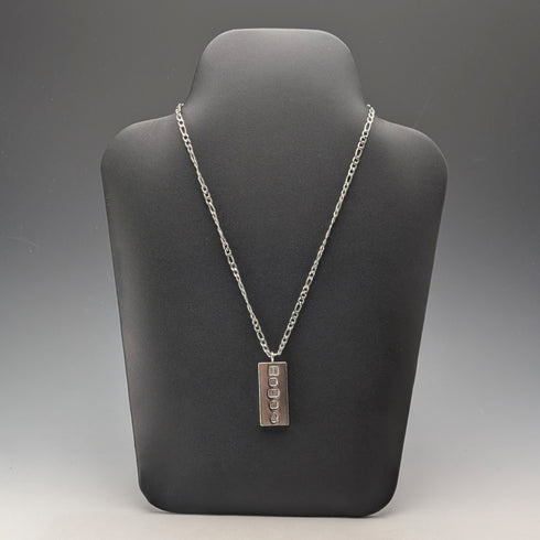 1977 英國純銀禧年錠吊墜 31 克,配項鍊 Ralph Weston