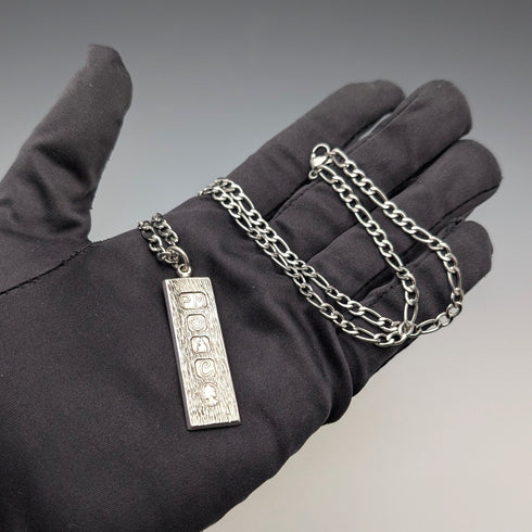 1977 年英國不列顛尼亞銀禧紀念錠吊墜 14 克,配項鍊,Pobjoy Mint