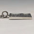 1977 British sterling silver jubilee ingot pendant 14g with necklace DNG