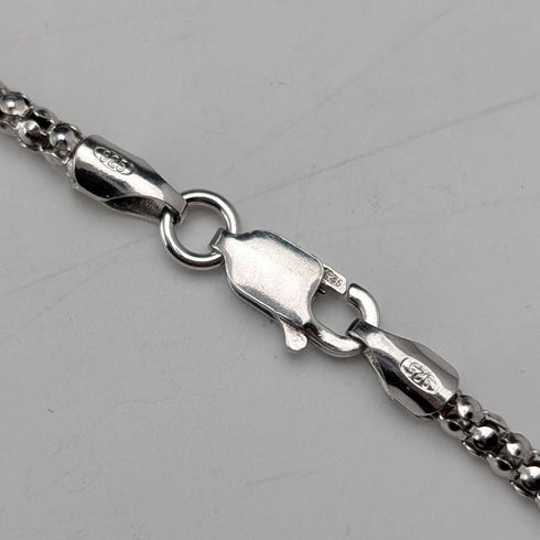 復古純銀琺瑯大魚吊飾搭配純銀項鍊,共44克