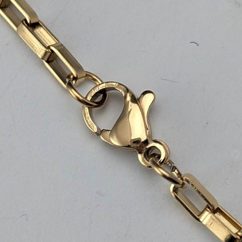 古董金箔吊墜和項鍊