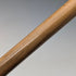 1923 British antique tan shaft, curved handle, pure silver decoration, walking stick, 91cm, K&S