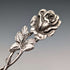 Vintage Continental Silver Rose Decorated Pastry Server 40g