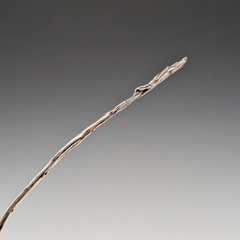 ヴィンテージ コンチネンタルシルバー製 バラ装飾 ペストリーサーバ 40g