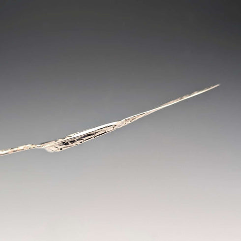 Vintage Continental Silver Sailboat Openwork Decorated Pastry Server 83g