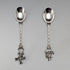 1967 Dutch Vintage Continental Silver Teaspoon Pair, Total 25g