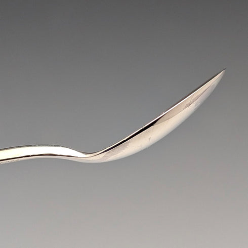 Nordic vintage enamel decoration sterling silver coffee spoon set of 6, total 45g Otter Hval