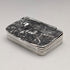 Vintage Hunting Relief Decorated Sterling Silver Square Box 69g
