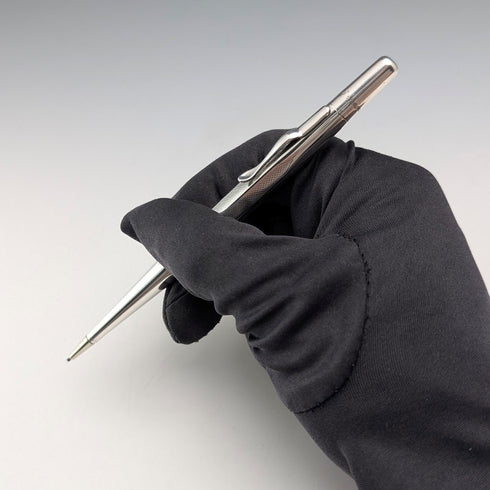 英国ヴィンテージ ライフロング 純銀製 推進式シャープペンシル