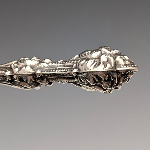 Early 20th century American antique sterling silver handle button hook