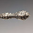 Early 20th century American antique sterling silver handle button hook