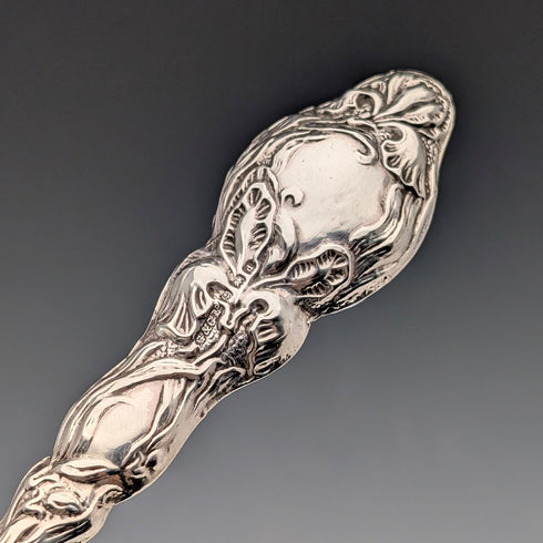 1903年 英国アンティーク 純銀ハンドル シューホーン ボタンフックセット G&C Ltd