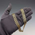 British Vintage 9ct Rold Gold Panther Link Necklace Henry Griffith & Sons Ltd