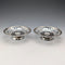 1910 British antique sterling silver small pedestal dish pair, total weight 104g Mappin & Webb
