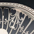 1910 年英國古董純銀小底座盤一對,總重 104 克 Mappin & Webb