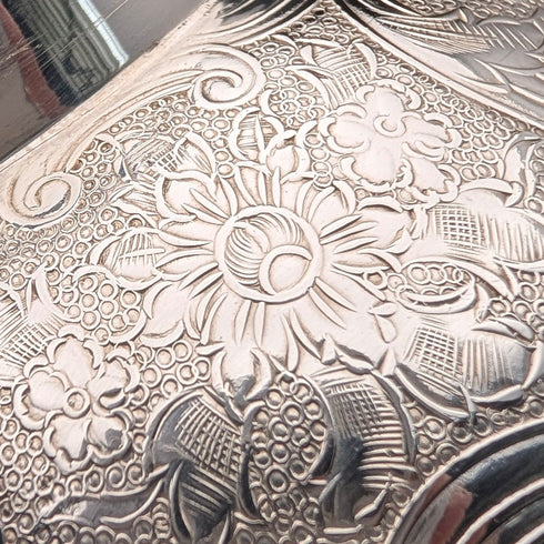 Vintage British silver plate 1.5 pint jersey jug