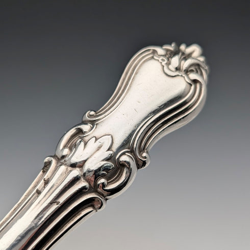 1852年頃 英国アンティーク 純銀製ハンドル フィッシュサーバーペア ケース入 John Gilbert