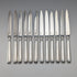 12-Pair of Antique British Silver Plate Dessert Cutlery, Circa 1898, Allen & Darwin, Wooden Box