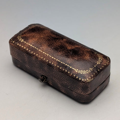 英国ヴィンテージ 純銀&白蝶貝 シャツスタッズボタン 3個セット AUSTIN REED ケース入