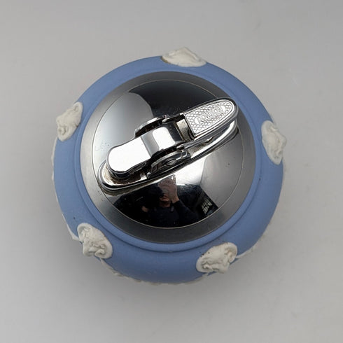 英國古董 Wedgwood Jasperware Ronson 油打火機,花瓶形