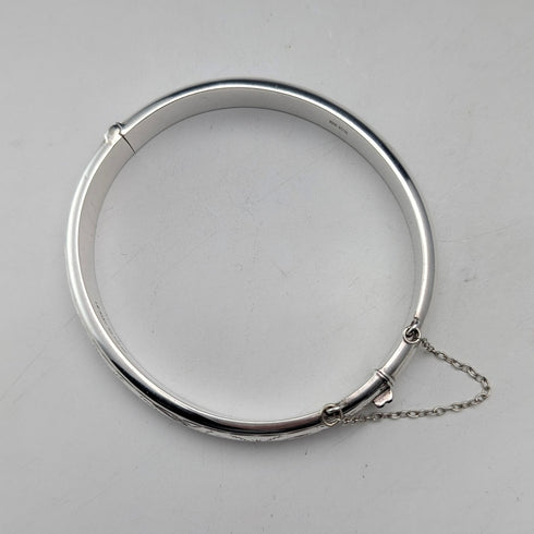 1961年英國復古純銀手鐲 T&H Carthorne