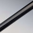 1903 British antique black shaft curved handle pure silver decorated walking stick 92cm