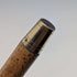 Circa 1900 Antique Malacca Shaft Sterling Silver Rondelle Handle Walking Stick 90cm