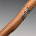 French Vintage Curved Handle Tourist Walking Stick Tan Shaft 78cm