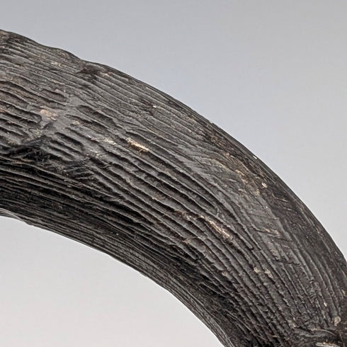 ヴィンテージ シャモア ホーン&レッグハンドル 紳士用ステッキ ブラウンシャフト 91cm