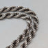 英国ヴィンテージ 純銀製 ツイストチェーン ネックレス46cm 12g NJS