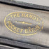 1917 British antique pure silver decorated conductor baton Ebenezer Newman with case