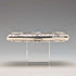 1898 British antique embossed sterling silver double door card case, 101g, Henry Matthews