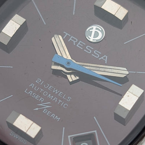Circa 1970 Swiss Tressa Automatic Wristwatch Laser Beam in good working order