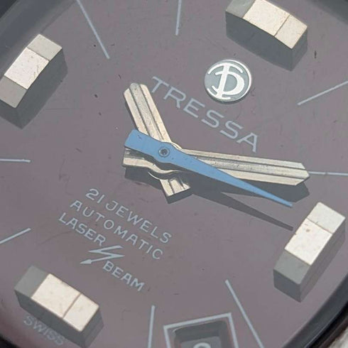 Circa 1970 Swiss Tressa Automatic Wristwatch Laser Beam in good working order