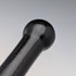 Vintage black shaft rondelle handle walking stick 85cm
