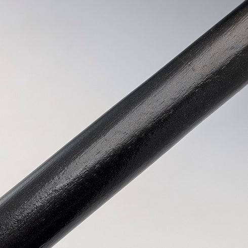 ヴィンテージ ブラックシャフト ロンデルハンドル ステッキ 杖 85cm