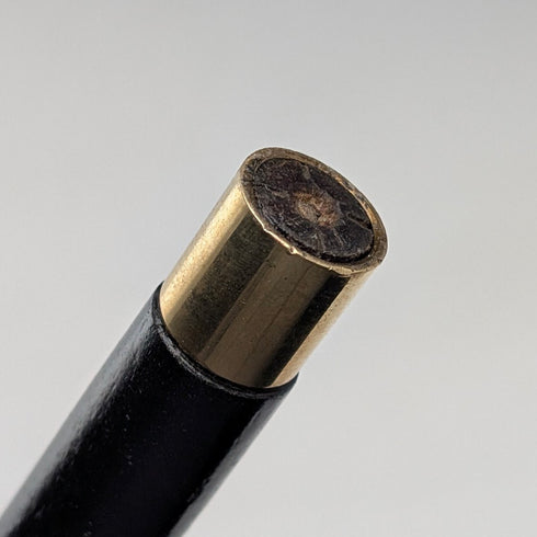 ヴィンテージ ブラックシャフト ロンデルハンドル ステッキ 杖 85cm