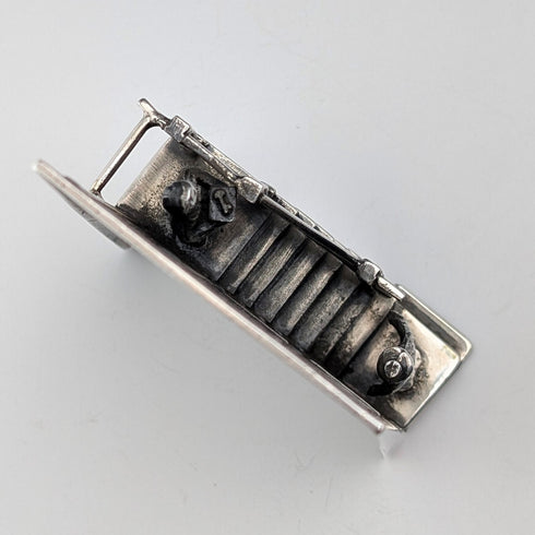 オランダ ヴィンテージ 835シルバー製 「ロミオとジュリエット」 ミニチュア 50g H. Hooijkaas