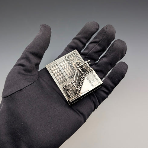 オランダ ヴィンテージ 835シルバー製 「ロミオとジュリエット」 ミニチュア 50g H. Hooijkaas