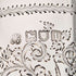 1906 British antique sterling silver flower and bird decoration mug 187g George Edward & Sons