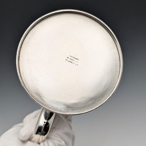 1936年 英国ヴィンテージ 純銀製 パイントマグ 296g Henry Hodson Plante