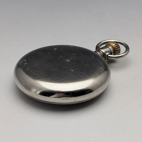 1910年頃 アンティーク オメガ 懐中時計 直径53mm 合金ケース 動作良好