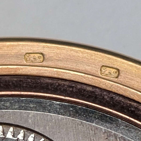 Circa 1939 Omega pocket watch, K18 yellow gold, thin open face, in good working order