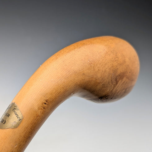 英国アンティーク タンシャフト サンデースティックスタイル ステッキ 杖 92cm