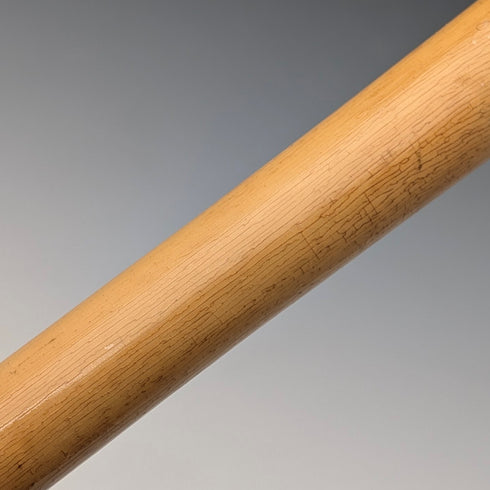 Antique British Tan Shaft Sunday Stick Style Walking Stick 92cm