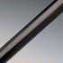 1910 British antique black shaft sterling silver rondelle handle walking stick 84cm