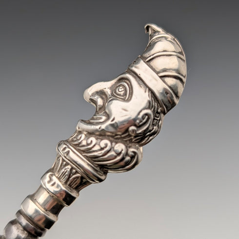 1906年英國古董純銀手柄鞋拔 Crisford & Norris