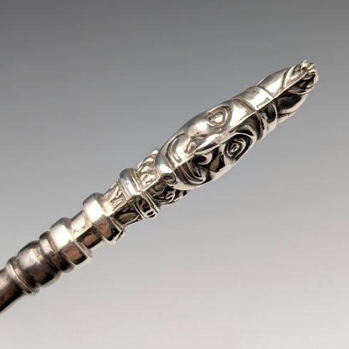 1906年英國古董純銀手柄鞋拔 Crisford & Norris